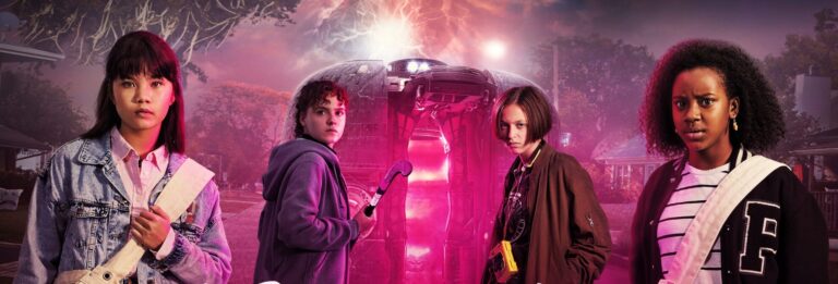 Paper Girls: Viajes en el tiempo y un look ochentero para la nueva serie estelar de Prime Video