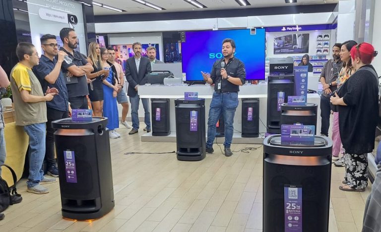 Sony presentó en Chile el parlante más potente de su gama inalámbrica