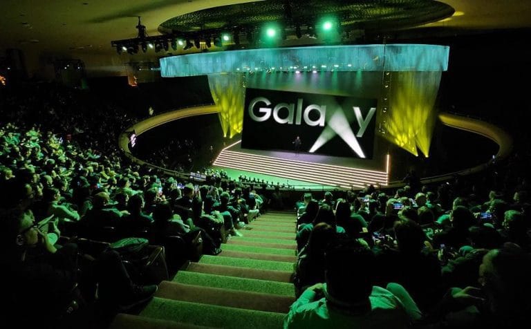 Una instantánea de las invitaciones de los 13 años de #SamsungUnpacked