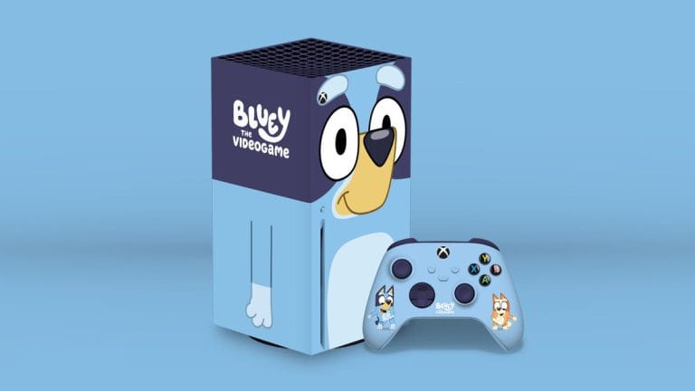 Xbox Presenta consola Xbox Series X con temática de Bluey “Bluey: The Videogame”
