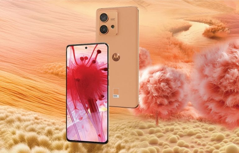 Motorola lanza ediciones especiales con color del Año 2024 de Pantone Peach Fuzz