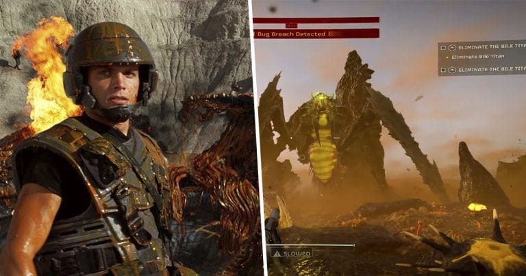 Protagonista de “Starship Troopers” quiere colaborar con el videojuego “Helldivers 2”