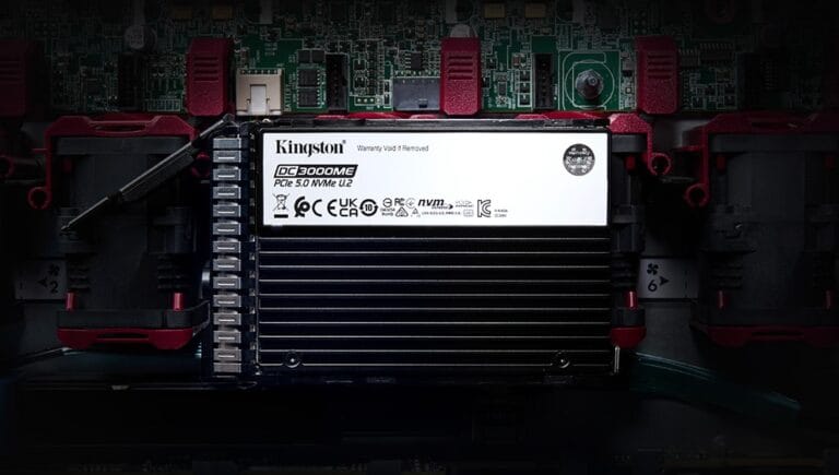 De quinta generación y clase empresarial: Nuevo SSD de Kingston para centros de datos