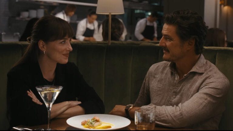 Mira el tráiler de “Amores Materialistas” con Pedro Pascal, Dakota Johnson y Chris Evans