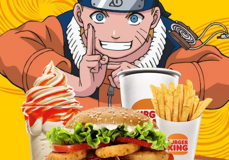 Burger King llega con un combo especial para fanáticos de Naruto 