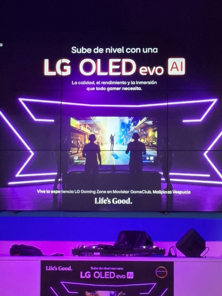 LG presenta su nueva línea de televisores LG OLED evo con un evento para gamers