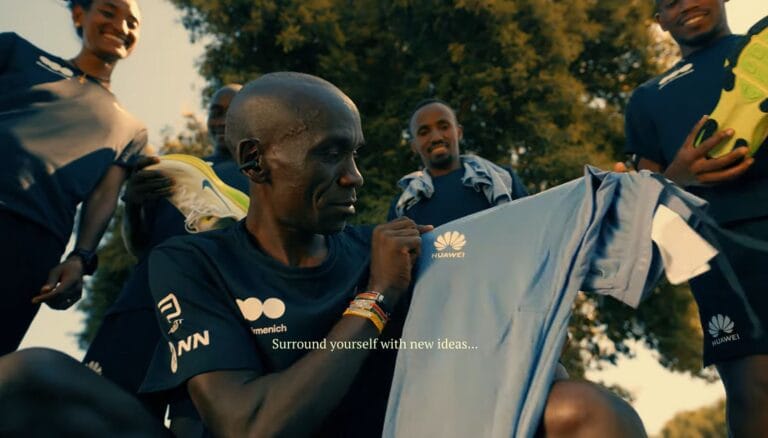 Huawei firma alianza con equipo de uno de los mejores maratonistas del mundo