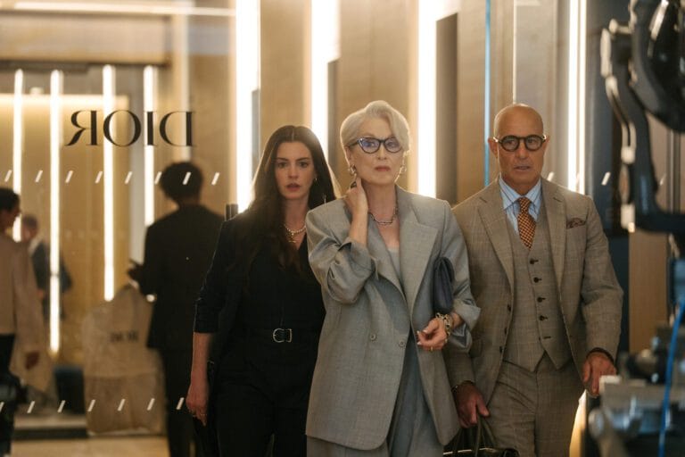“El Diablo Viste a la Moda 2”: Meryl Streep y Stanley Tucci hacen que esto brille y funcione