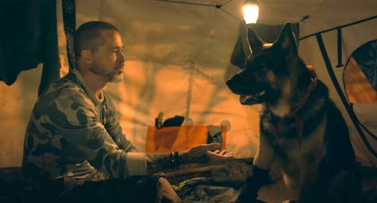 Mira el tráiler de “El Corazón de la Bestia”, cinta protagonizada por Brad Pitt, y un perrito