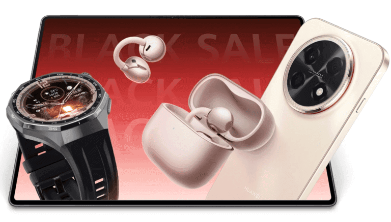 Huawei celebra su Black Sale con sus últimos equipos lanzados y hasta un 60% en descuentos