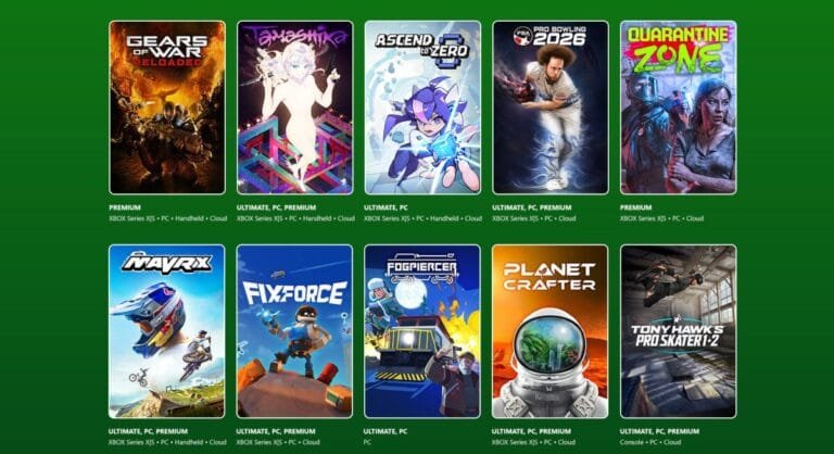 Tony Hawk’s Pro Skater 1+2, Palworld 1.0 y más llegan a XBOX Game Pass