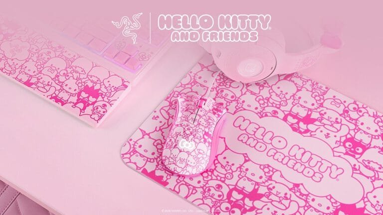 Razer lanza el mouse DeathAdder Essential – Edición Hello Kitty y Amigos